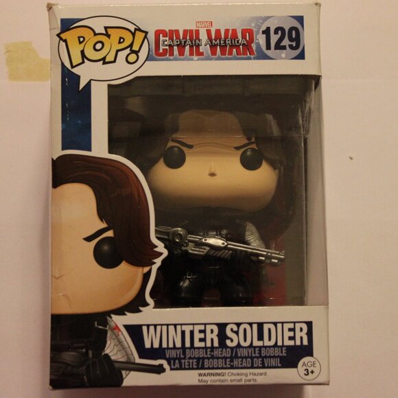 Funko Pop! Marvel Captain America Civil War - Winter Soldier 129 - Picture 2 of 4